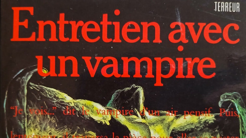 Couverture Ann Rice entretien avec un vampire