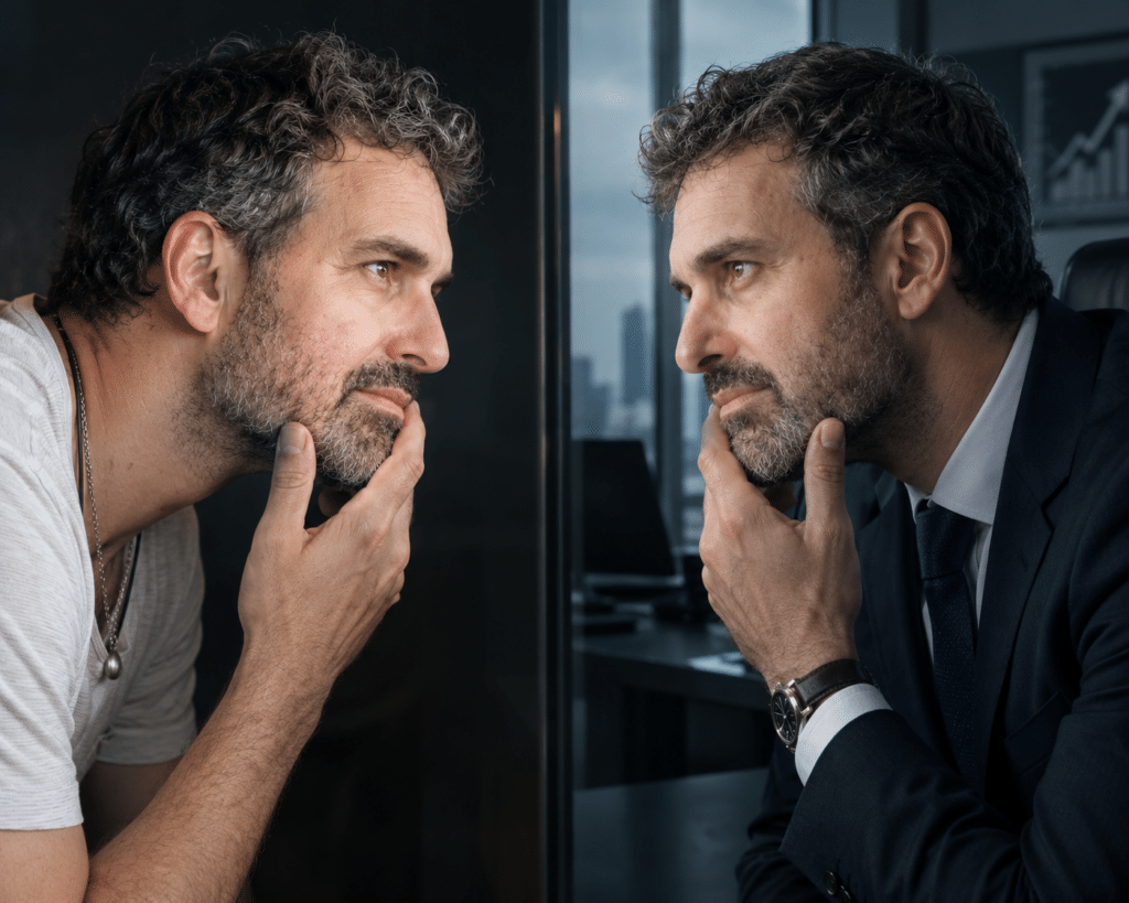 Ghostwriter et dirigeant image en miroir